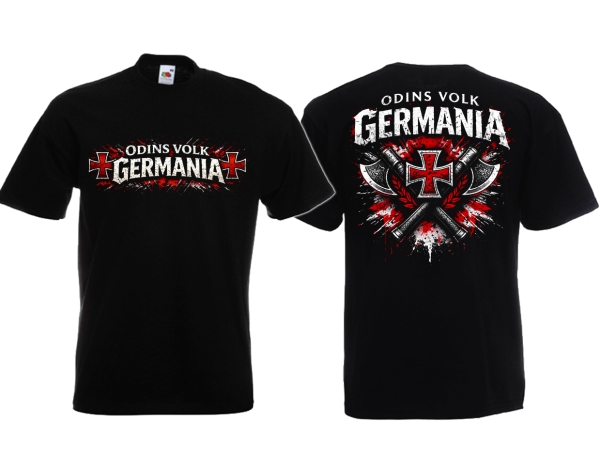 T-Hemd - Odins Volk Germania - schwarz T-Hemd - Odins Volk Germania - schwarz
