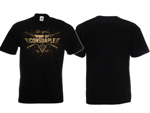 Frauen T-Shirt - CONSDAPLE - Logo - schwarz Frauen T-Shirt - CONSDAPLE - Logo - schwarz