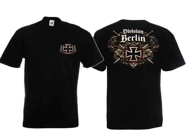 Frauen T-Shirt - Division Berlin - EK Version - schwarz Frauen T-Shirt - Division Berlin - EK Version - schwarz
