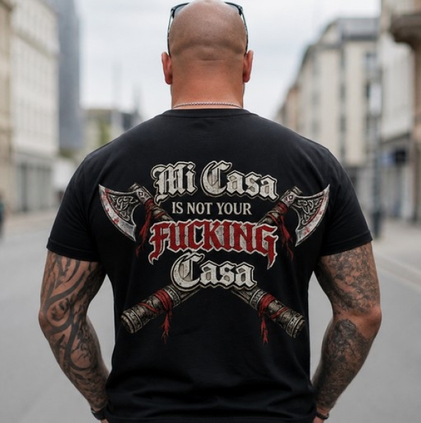 Erik & Sons - T-Shirt - CASA26 - schwarz Erik & Sons - T-Shirt - CASA26 - schwarz