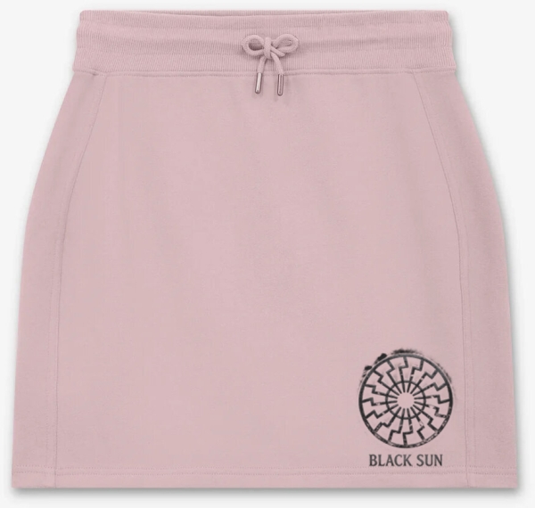 Frauen - Rock - kurz - Black Sun - Iron - Motiv 2 - sueded miami pink Frauen - Rock - kurz - Black Sun - Iron - Motiv 2 - sueded miami pink