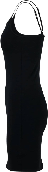 Kleid - Stretch Jersey Slim Dress - Klagt nicht, kämpft - Motiv 5 - schwarz