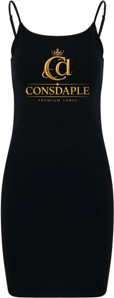 Kleid - Stretch Jersey Slim Dress - Consdaple Premium - schwarz Kleid - Stretch Jersey Slim Dress - Consdaple Premium - schwarz