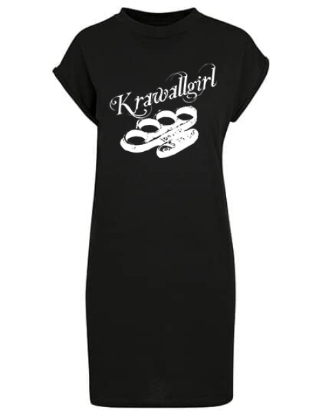 Kleid - Turtle Extended Shoulder Dress - Krawallgirl - schwarz Kleid - Turtle Extended Shoulder Dress - Krawallgirl - schwarz