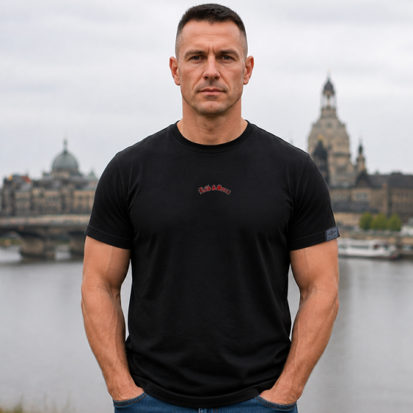 Erik & Sons - T-Shirt - FRAKTUR schwarz