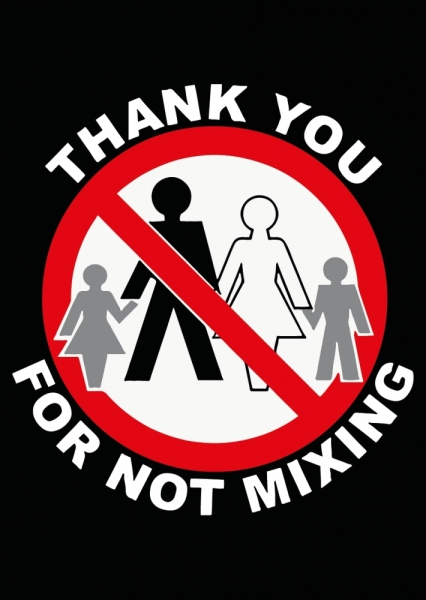 Thank You For Not Mixing - Aufkleber Paket 100 Stück Thank You For Not Mixing - Aufkleber Paket 100 Stück