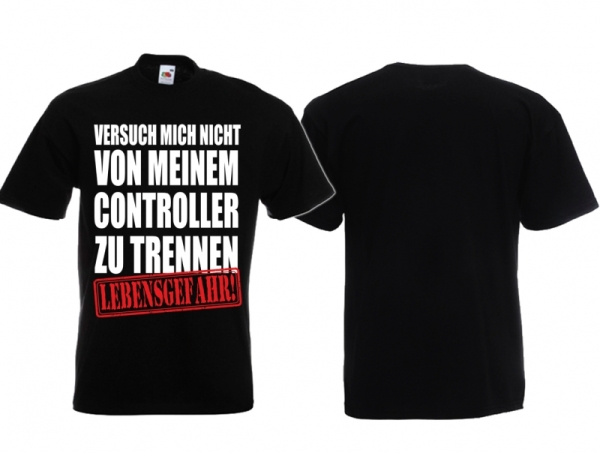 T-Hemd - Controller - schwarz T-Hemd - Controller - schwarz
