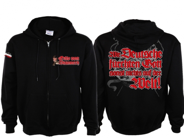 Frauen Kapuzenjacke - Otto von Bismarck - Wir Deutschen Frauen Kapuzenjacke - Otto von Bismarck - Wir Deutschen