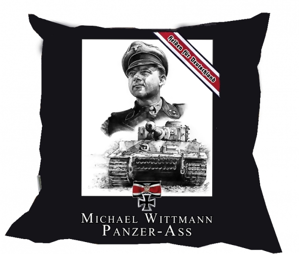 Kissen - Helden für Deutschland - Michael Wittmann Kissen - Helden für Deutschland - Michael Wittmann