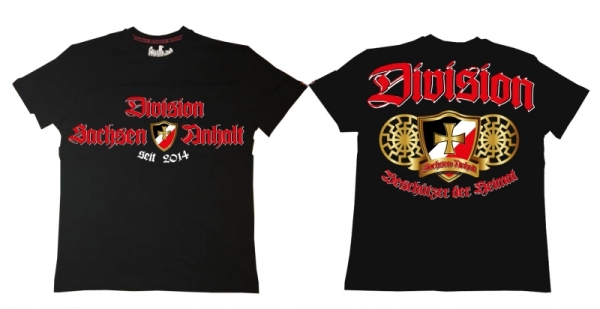 Premium Shirt - Division Sachsen-Anhalt - Beschützer der Heimat - schwarz Premium Shirt - Division Sachsen-Anhalt - Beschützer der Heimat - schwarz