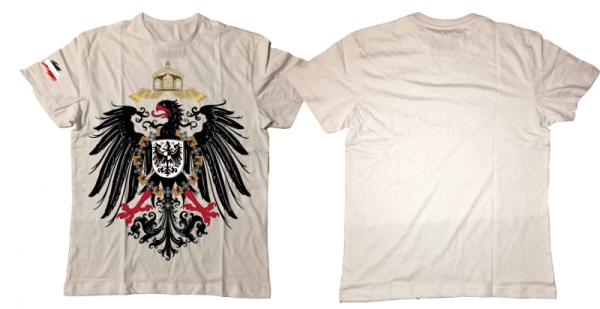 Frauen T-Shirt - alter Reichsadler - Motiv1 - weiß Frauen T-Shirt - alter Reichsadler - Motiv1 - weiß