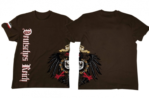 Frauen T-Shirt - alter Reichsadler - Deutsches Reich - braun Frauen T-Shirt - alter Reichsadler - Deutsches Reich - braun