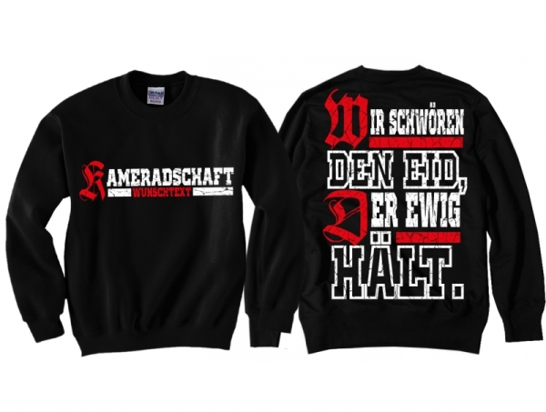 Pullover - Kameradschaft - Wunschdruck Pullover - Kameradschaft - Wunschdruck