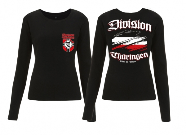 Frauen - Sweatshirt - Division Thüringen - Motiv 2 - schwarz Frauen - Sweatshirt - Division Thüringen - Motiv 2 - schwarz