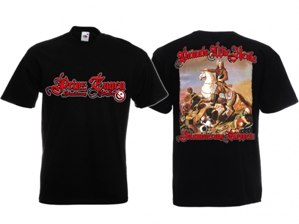 Frauen T-Shirt - Prinz Eugen - schwarz Frauen T-Shirt - Prinz Eugen - schwarz