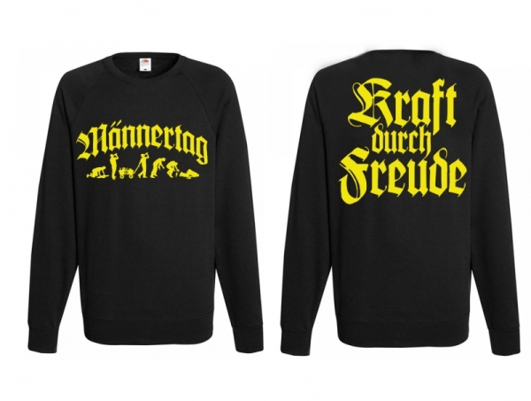 Langarmshirt - Männertag - Kraft durch Freude Langarmshirt - Männertag - Kraft durch Freude