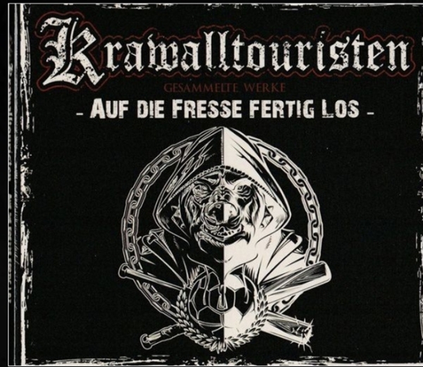 Krawalltouristen - Auf die Fresse fertig los - DigiPaK CD Krawalltouristen - Auf die Fresse fertig los - DigiPaK CD