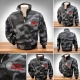 Harrington Jacke - Division Deutschland - mit Kapuze - dark splinter