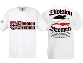 Frauen T-Shirt - Division Bremen - weiß Frauen T-Shirt - Division Bremen - weiß