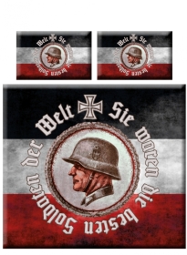 Bettwäsche - Die besten Soldaten der Welt XXL mit 2 Kissen und XXL-Decke +++RAUSVERKAUF+++ Bettwäsche - Die besten Soldaten der Welt XXL mit 2 Kissen und XXL-Decke +++RAUSVERKAUF+++