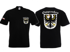 Frauen T-Shirt - Ostpreußen- schwarz Frauen T-Shirt - Ostpreußen- schwarz