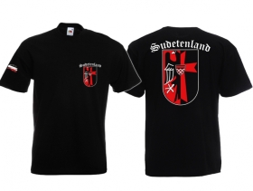 Frauen T-Shirt - Sudetenland - schwarz Frauen T-Shirt - Sudetenland - schwarz