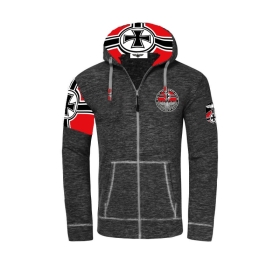 Premium Kapuzenjacke - Rise of German Empire - grau +++LIMITIERT+++RAUSVERKAUF+++ Premium Kapuzenjacke - Rise of German Empire - grau +++LIMITIERT+++RAUSVERKAUF+++