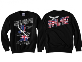 Pullover - Nach England fliege ich nur mit der Luftwaffe Pullover - Nach England fliege ich nur mit der Luftwaffe