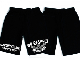 Short - Ostdeutschland - No Respect - schwarz/weiß Short - Ostdeutschland - No Respect - schwarz/weiß