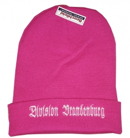 Mütze - Division Brandenburg - pink +++EINZELSTÜCK+++ Mütze - Division Brandenburg - pink +++EINZELSTÜCK+++