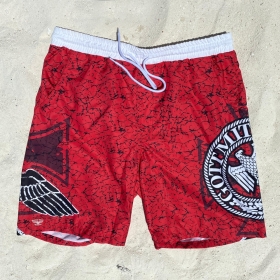 Premium Badehose - Gott mit uns - rot Premium Badehose - Gott mit uns - rot