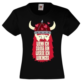 Kinder T-Shirt - Wenn ich Groß bin-werde ich Wikinger Kinder T-Shirt - Wenn ich Groß bin-werde ich Wikinger