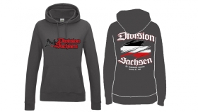 Frauen College Hoodie - Division Sachsen - Orginal Motiv - charcoal Frauen College Hoodie - Division Sachsen - Orginal Motiv - charcoal