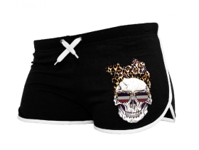 Frauen - Shorts Leopardenschädel Frauen - Shorts Leopardenschädel