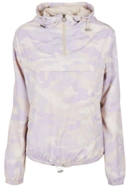 Frauen Überziehjacke - Ladies Camo Pull Over Jacket - lilaccamo