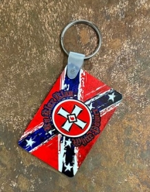 Schlüsselanhänger - KM - KKK - White Power Südstaaten Schlüsselanhänger - KM - KKK - White Power Südstaaten