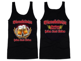 Muskelshirt/Tank Top - Bieraktivist - heben statt kleben - Motiv 1 - schwarz Muskelshirt/Tank Top - Bieraktivist - heben statt kleben - Motiv 1 - schwarz