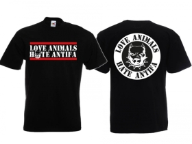 T-Hemd - Love Animals - schwarz T-Hemd - Love Animals - schwarz