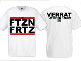 T-Hemd - FTZN FRTZ - Verrat hat einen Namen - weiß T-Hemd - FTZN FRTZ - Verrat hat einen Namen - weiß