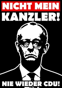 Nicht mein Kanzler - Merz - Aufkleber Paket 50 Stück Nicht mein Kanzler - Merz - Aufkleber Paket 50 Stück