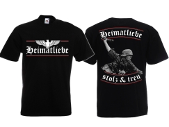 T-Hemd - Heimatliebe - stolz & treu - Motiv 1