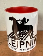 Tasse - rot - Sleipnir - Die Welt in Flammen - Motiv 3