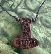 Holzanhänger - Thors Hammer - Tri