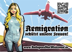 Schützt unsere Frauen - Aufkleber Paket 50 Stück