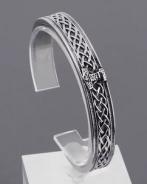 Armspange - Thors Hammer - Stolzer Germane - silber Optik