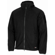 Jacke - Fleece-Jacke - "ViperGrid" - schwarz
