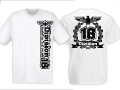 T-Hemd - Division 18 - weiß