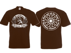 T-Hemd - Eiserner Löwe - Gold gab ich für Eisen - braun