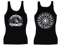 Frauen Top - Eiserner Löwe - Gold gab ich für Eisen - schwarz