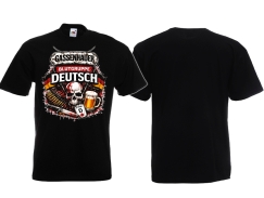 Frauen T-Shirt - Gassenhauer - Blutgruppe Deutsch - SRG - schwarz
